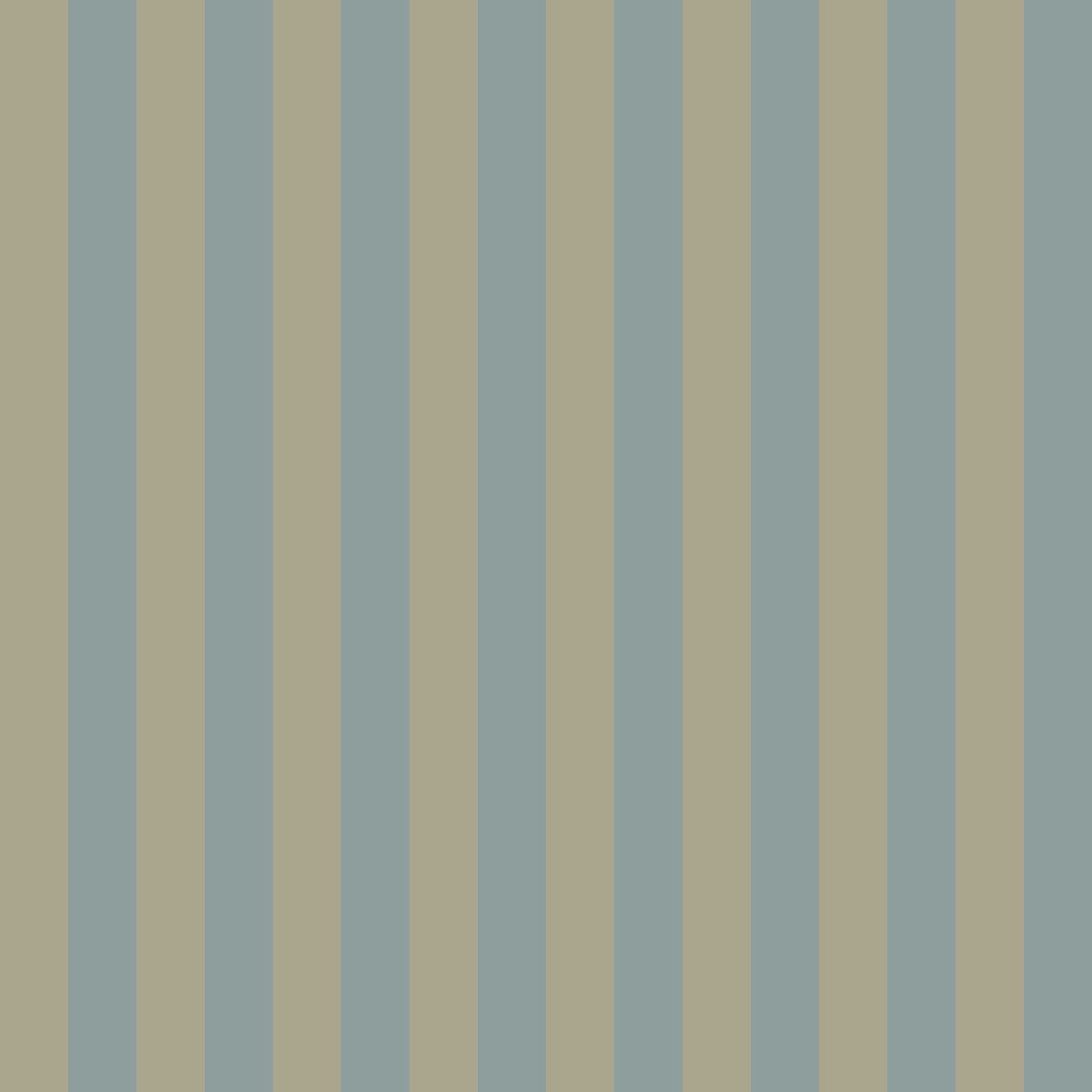 Simply Stripes (Blue &amp; Olive) Wallpaper