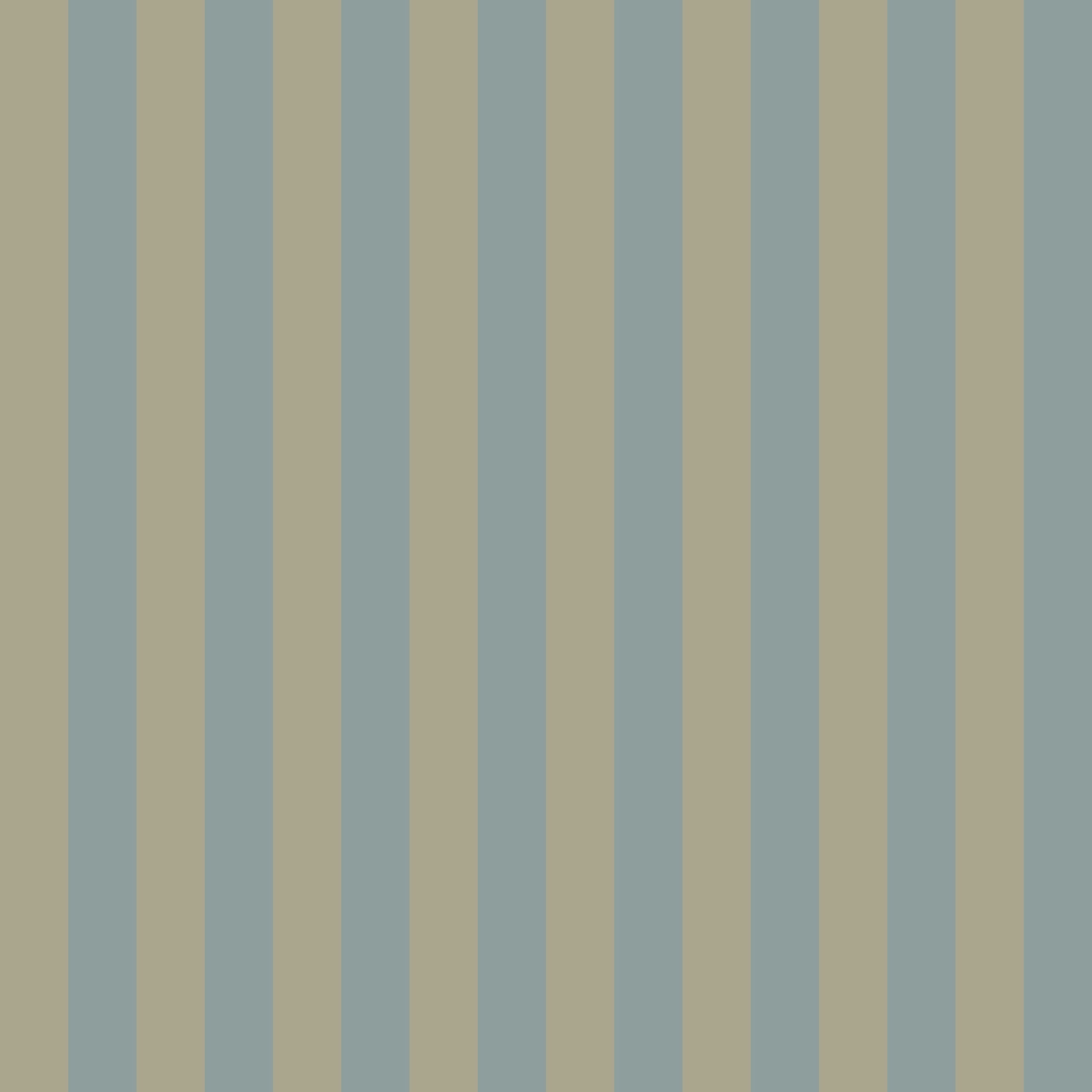 Simply Stripes (Blue &amp; Olive) Wallpaper