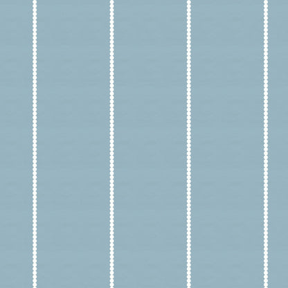 Pinstripe Dot (Blue) Wallpaper