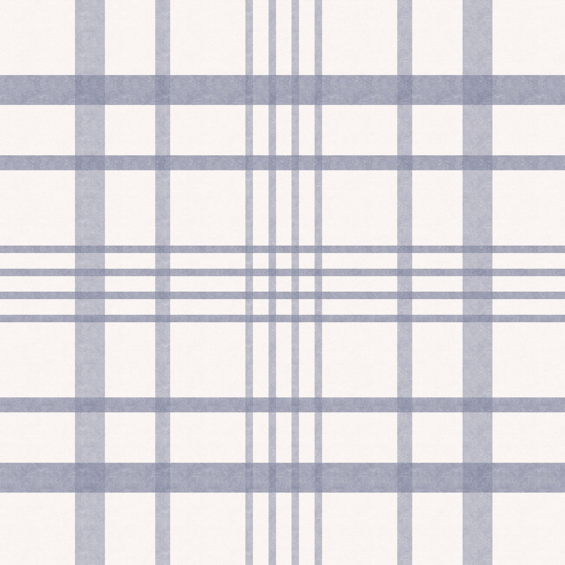Ashford Plaid (Blue) Wallpaper