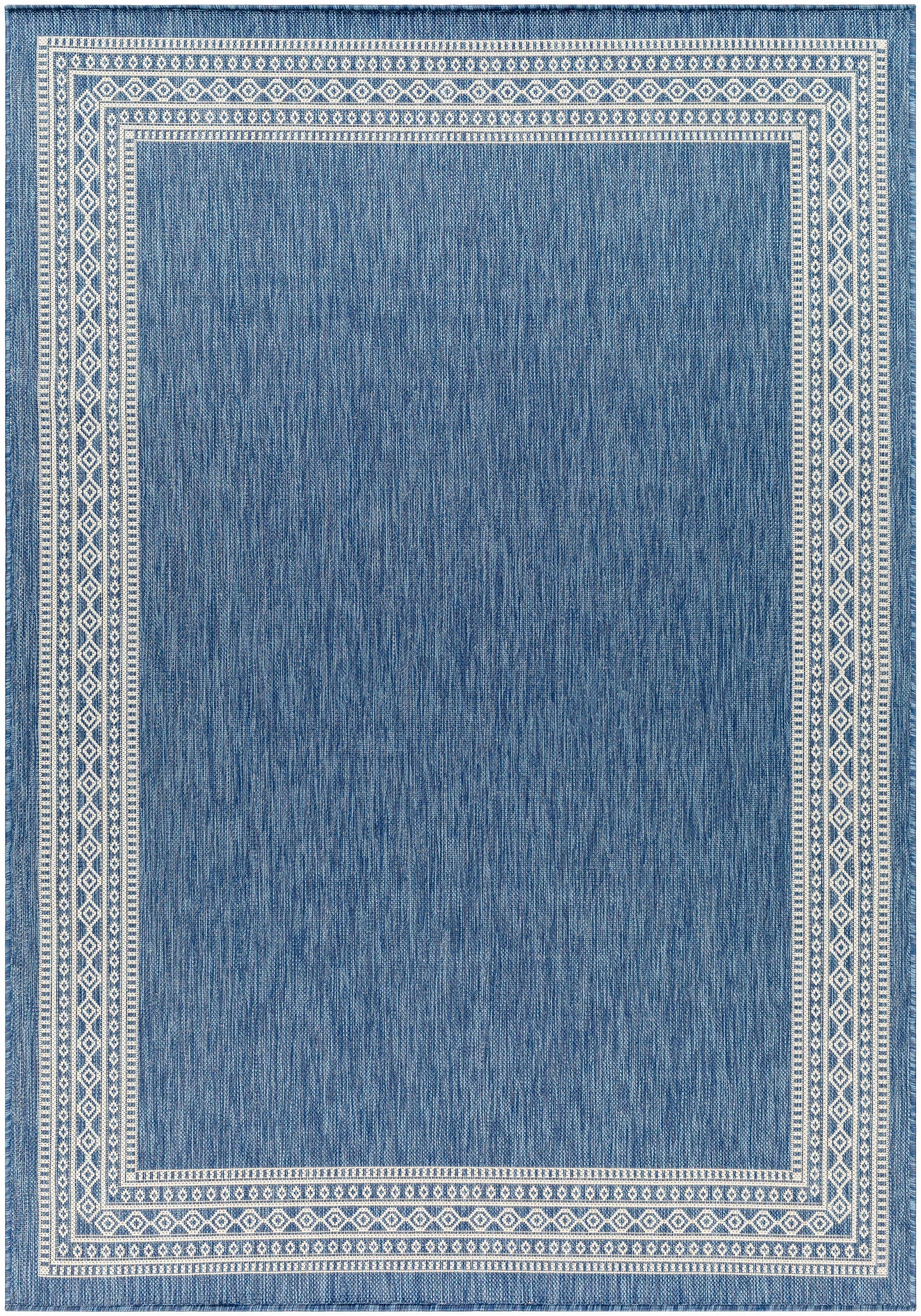 Aleli Blue Outdoor Area Rug - Clearance