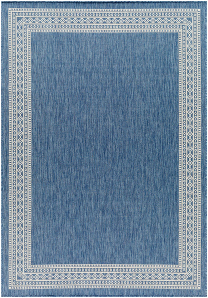 Aleli Blue Outdoor Area Rug - Clearance