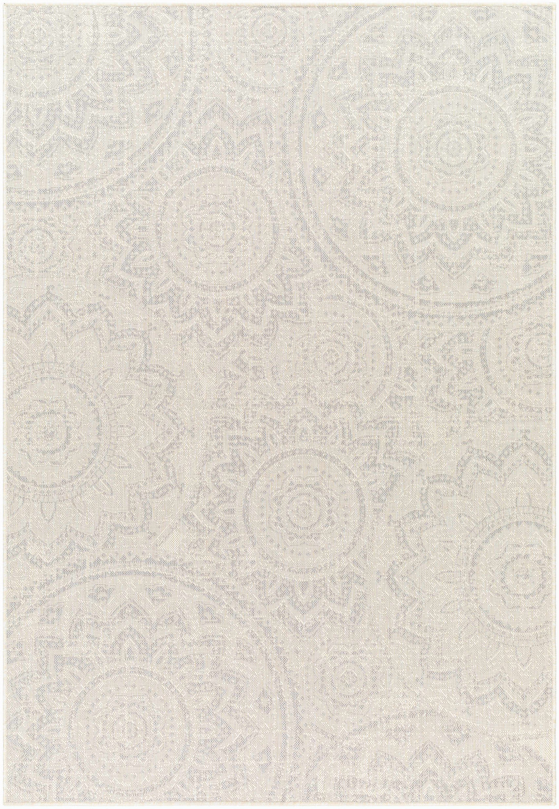 Ayala Cream Outdoor Area Rug - Clearance