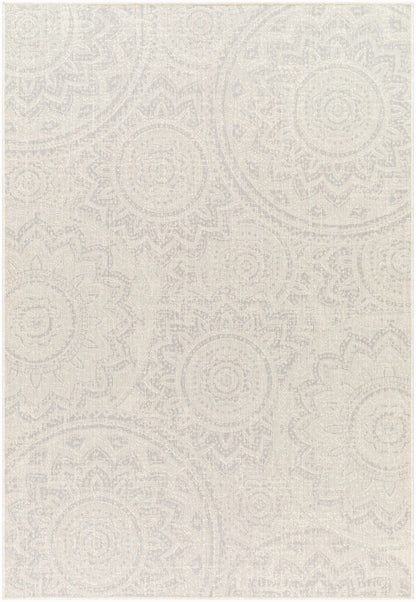 Ayala Cream Outdoor Area Rug - Clearance