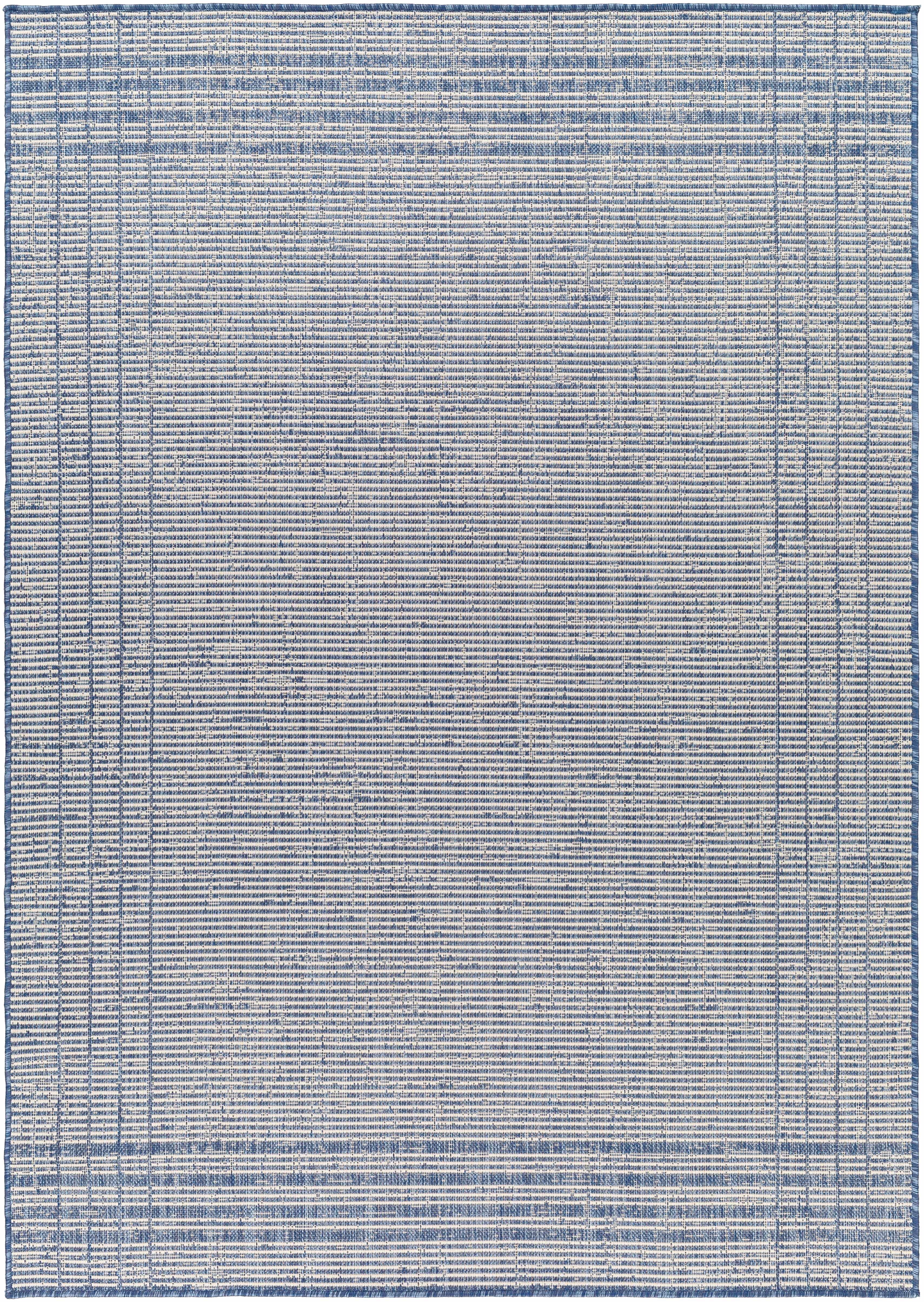 Eneco Blue Outdoor Area Rug - Clearance