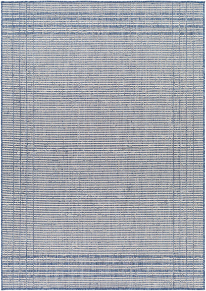 Eneco Blue Outdoor Area Rug - Clearance