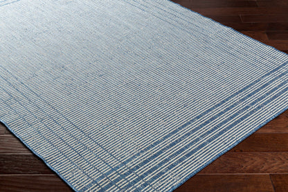 Eneco Blue Outdoor Area Rug - Clearance