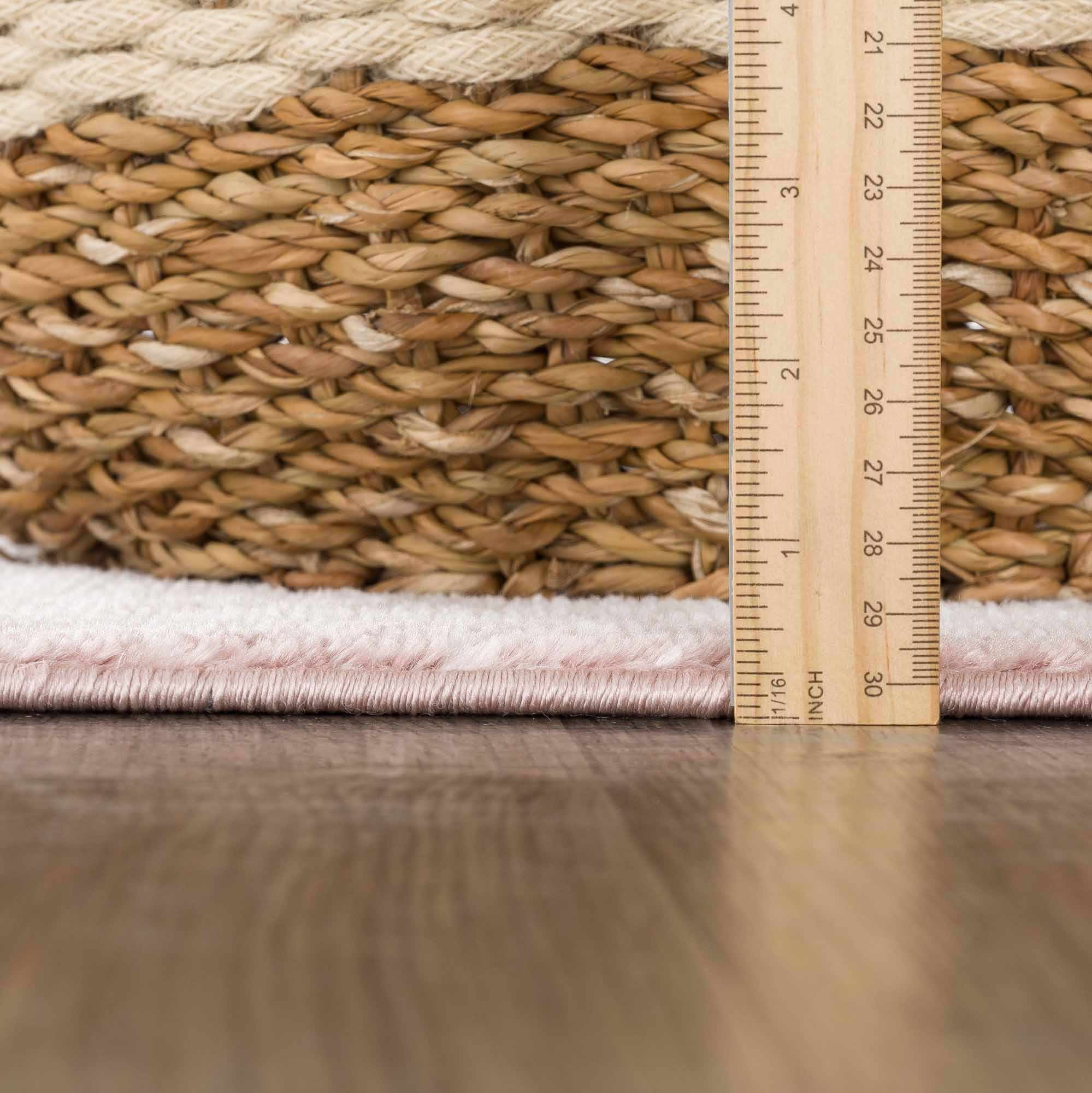 Kandos Blush &amp; Light Pink Area Rug