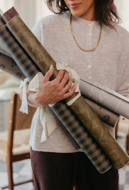 Ashbury Stripe Wallpaper by Safari Natalia x Taddy Mikelaites