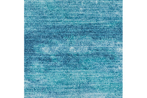 Sumter Machine Washable Rug- Blue & Ivory