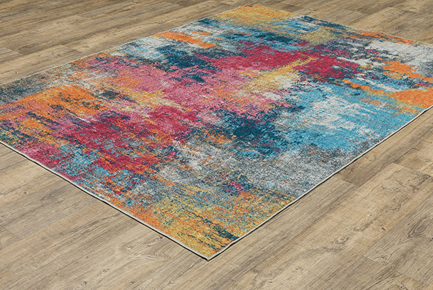 Sumter Machine Washable Rug- Multicolor