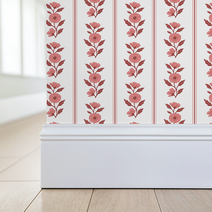 Sweet Josie Stripe (Large) Wallpaper