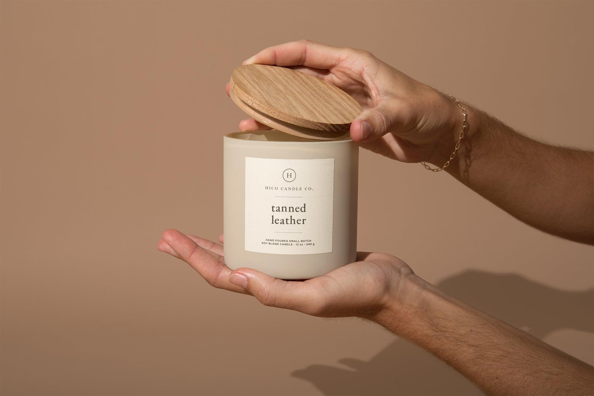 Tanned Leather - 14oz. Candle