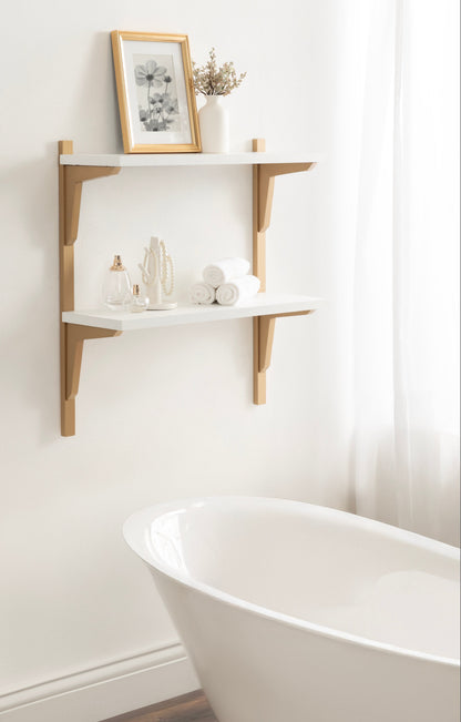 Meridien Wood Wall Shelf