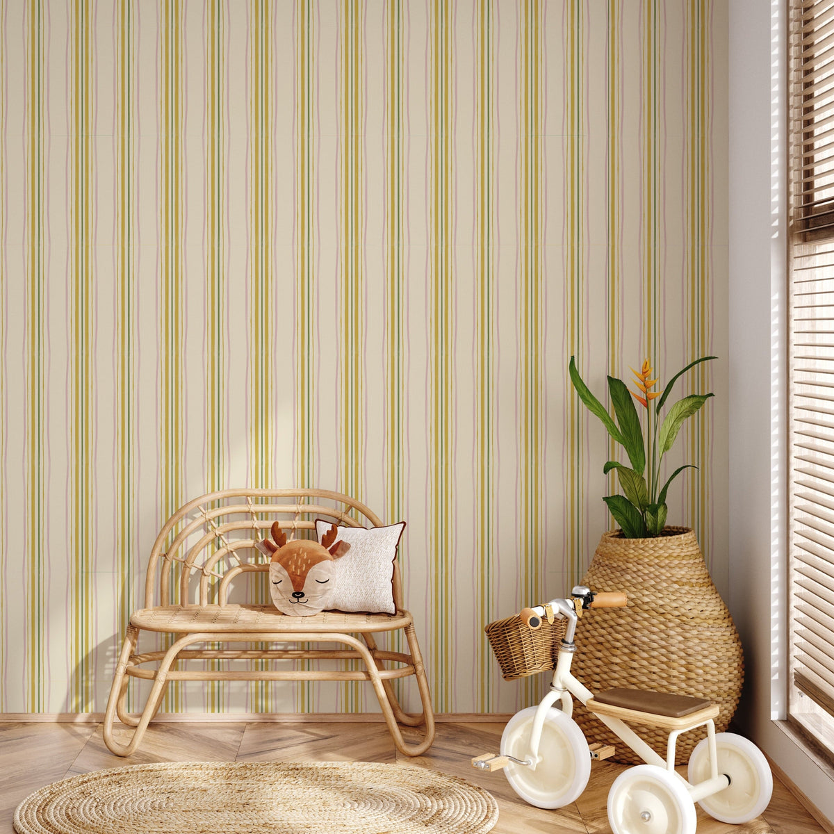 Thicket Wallpaper by Strawberry Snail Illustrations