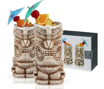 Pacific High Tide Tiki Mugs