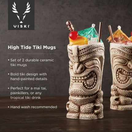 Pacific High Tide Tiki Mugs