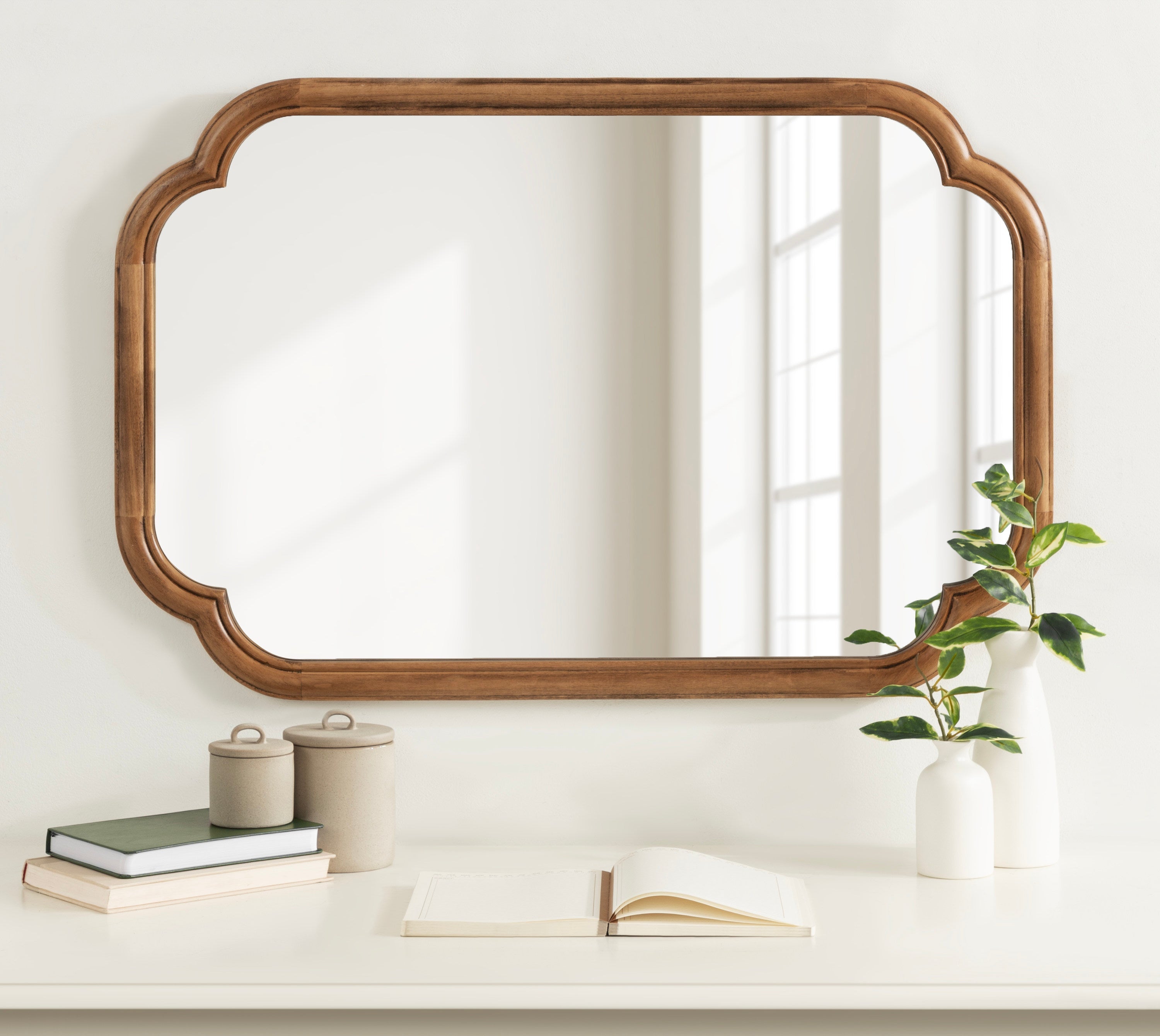 Glenby Scallop Wall Mirror