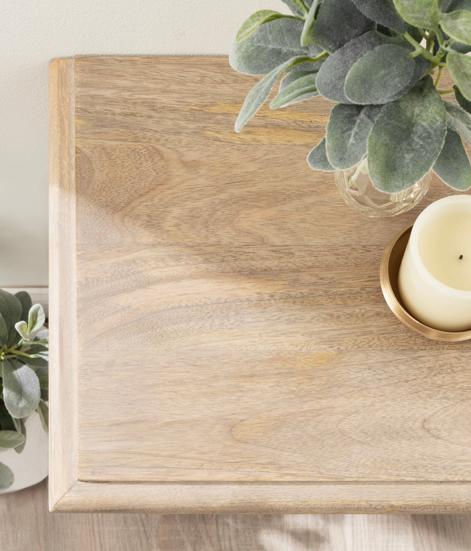 Patresa Carved Wood Console Table