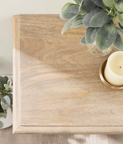 Patresa Carved Wood Console Table