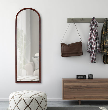 Hutton Wood Framed Arch Mirror