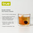 Double Walled Old Fashioned Glasses