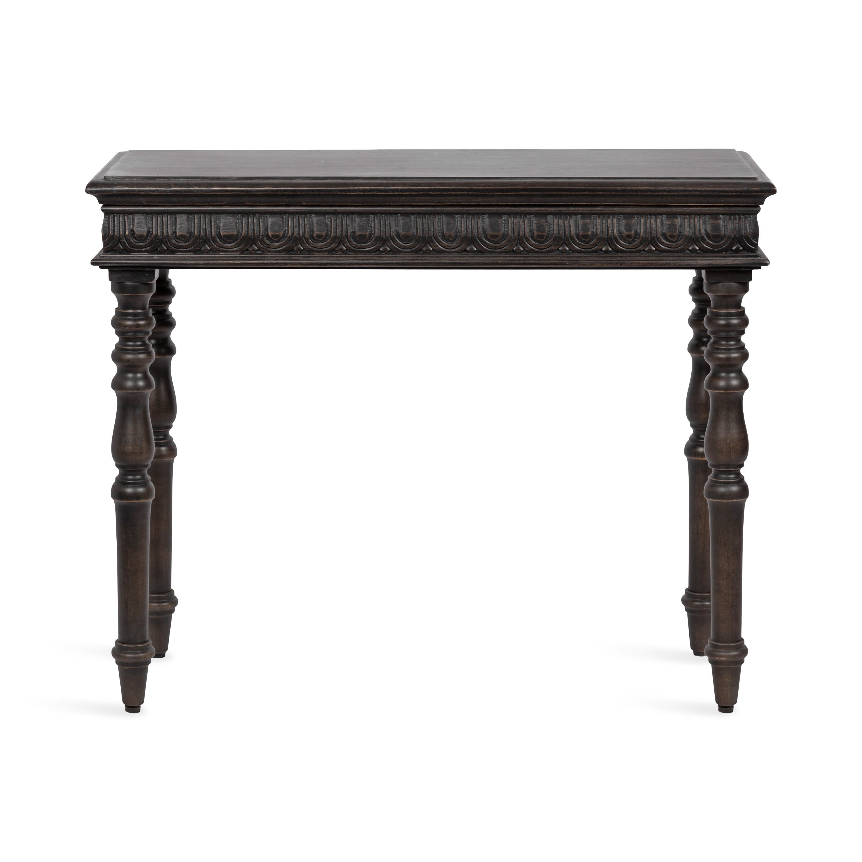 Patresa Carved Wood Console Table