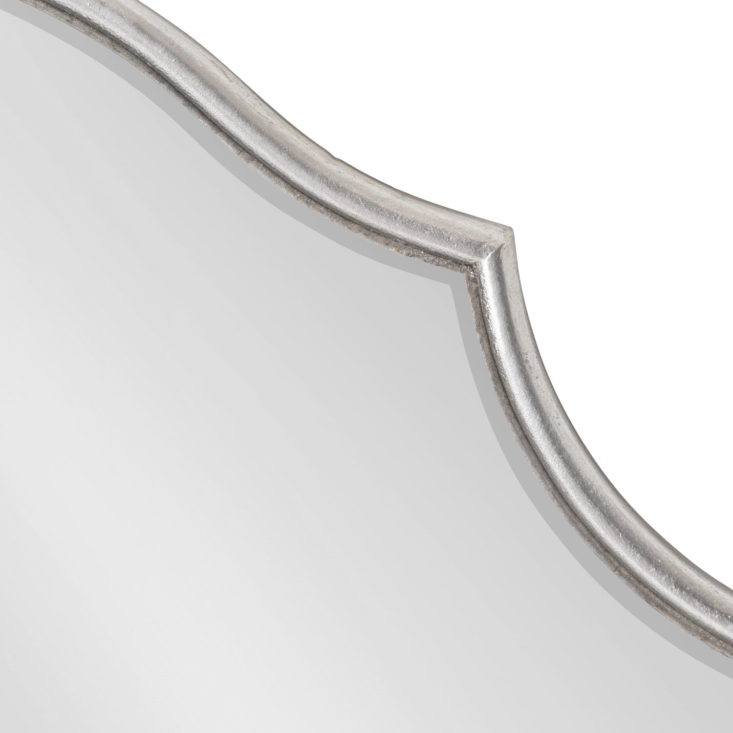 Leanna Scalloped Oval Wall Mirror
