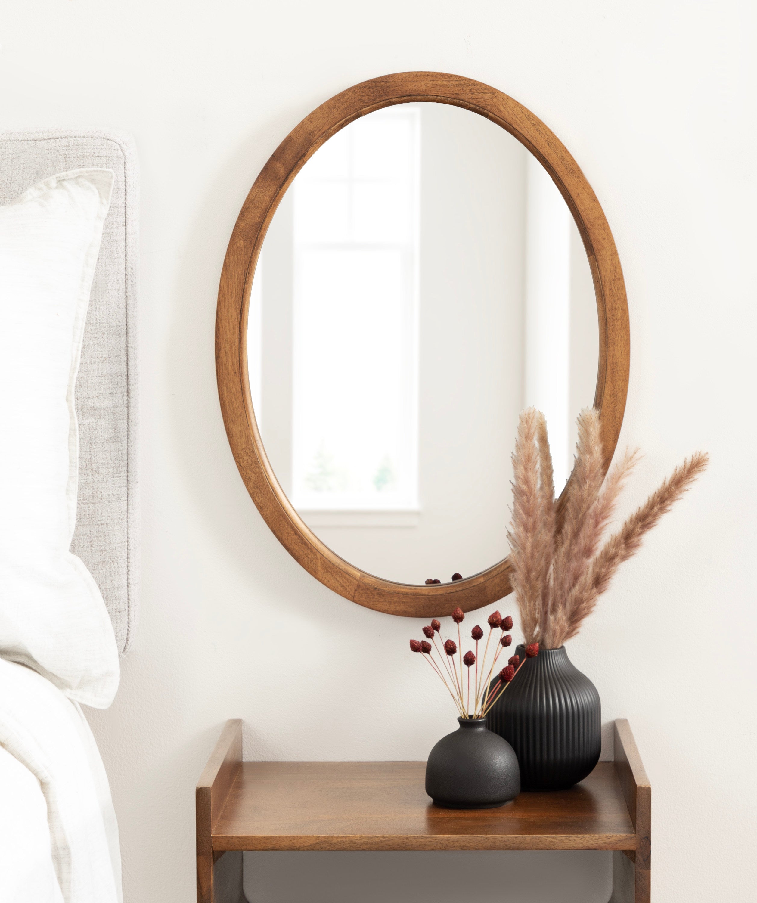 Hogan Oval Framed Mirror