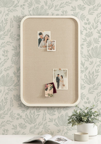 Hutton Wood Framed Fabric Pinboard