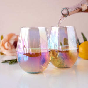 Luster Stemless Wine Glass Set