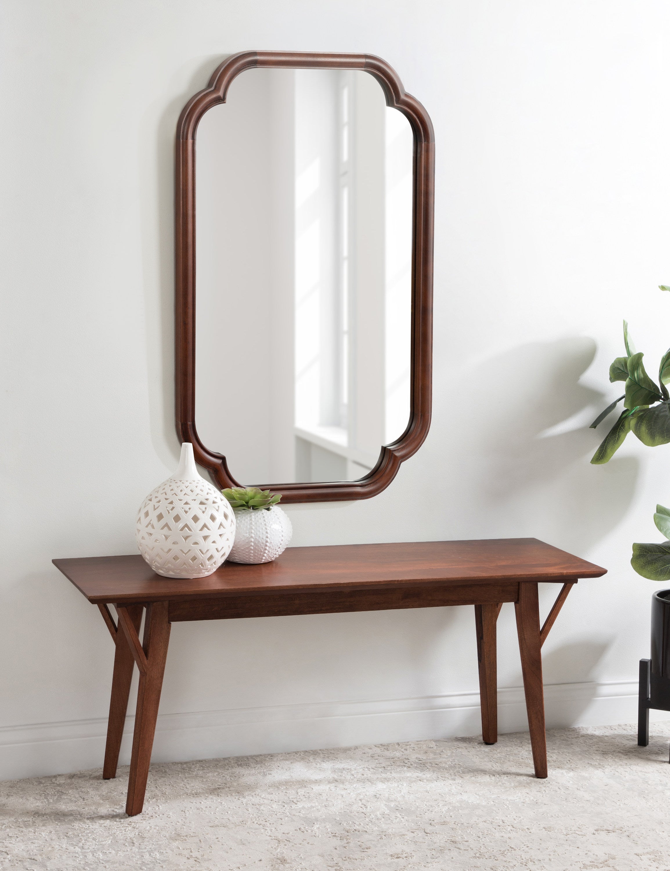 Glenby Scallop Wall Mirror
