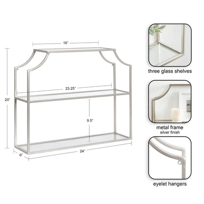 Ciel Tiered Wall Shelf