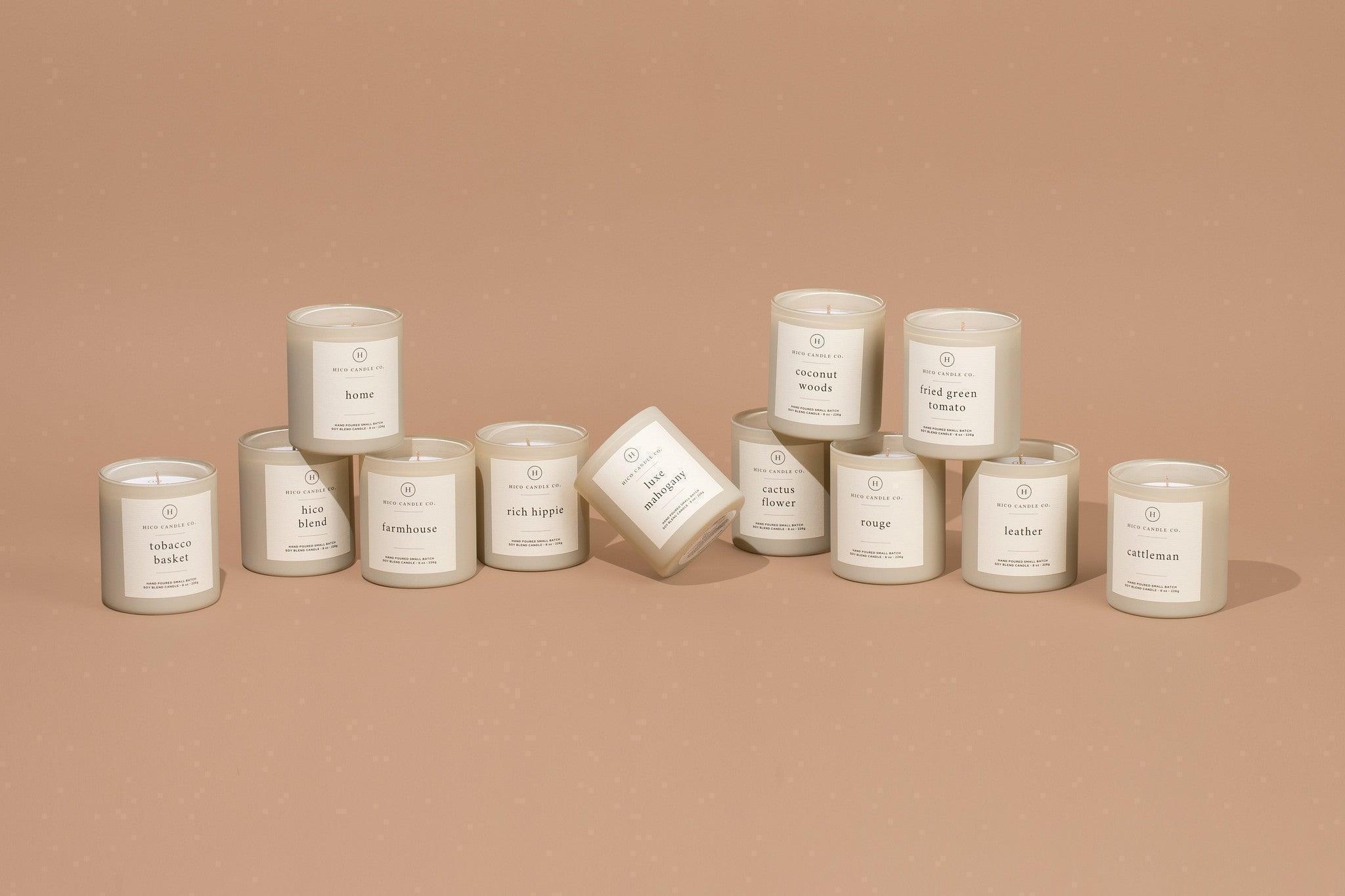 Amber + Nectarine - 8oz. Candle