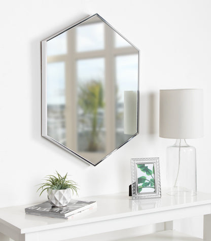 Rhodes Framed Hexagon Wall Mirror