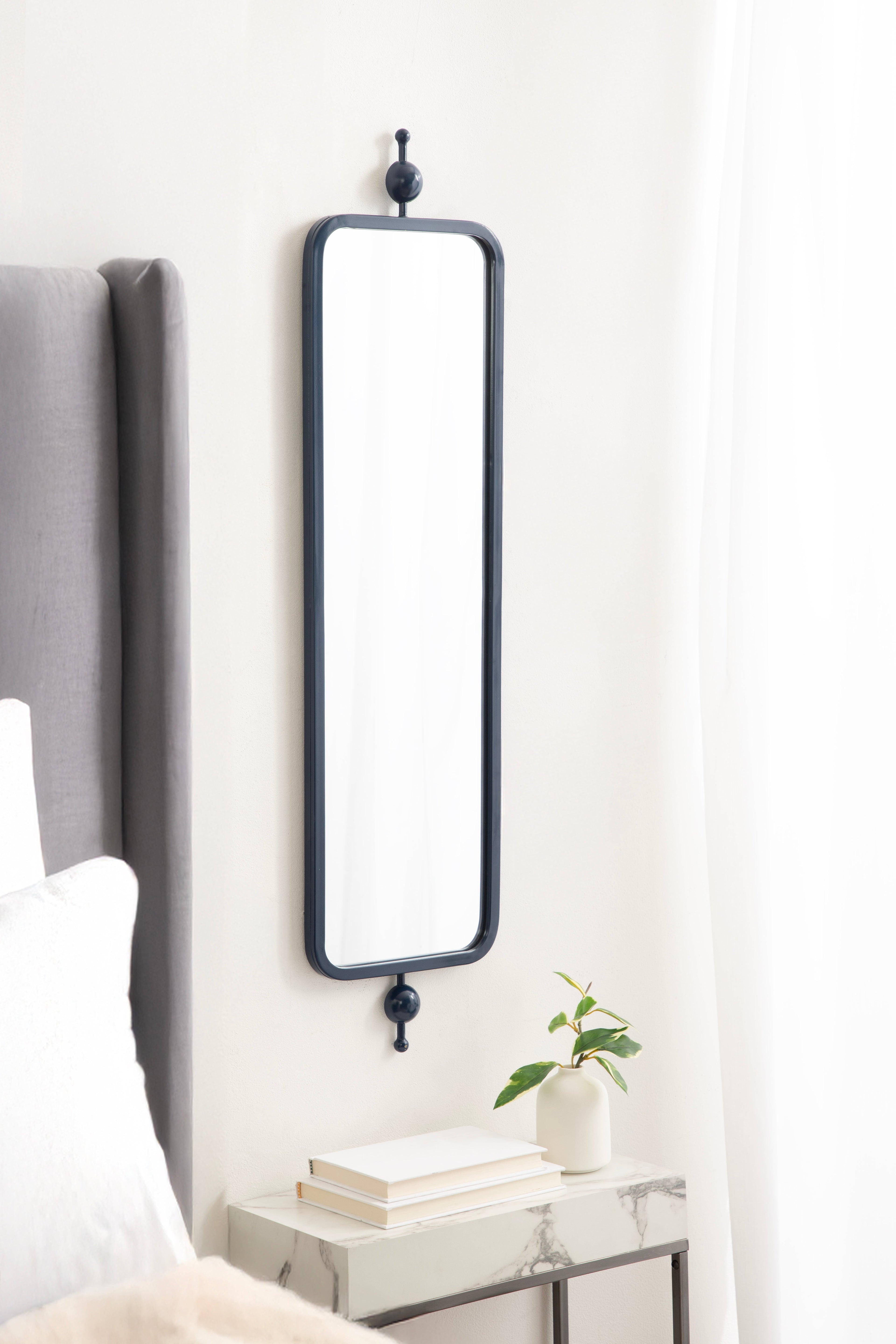 Kasota Metal Framed Mirror