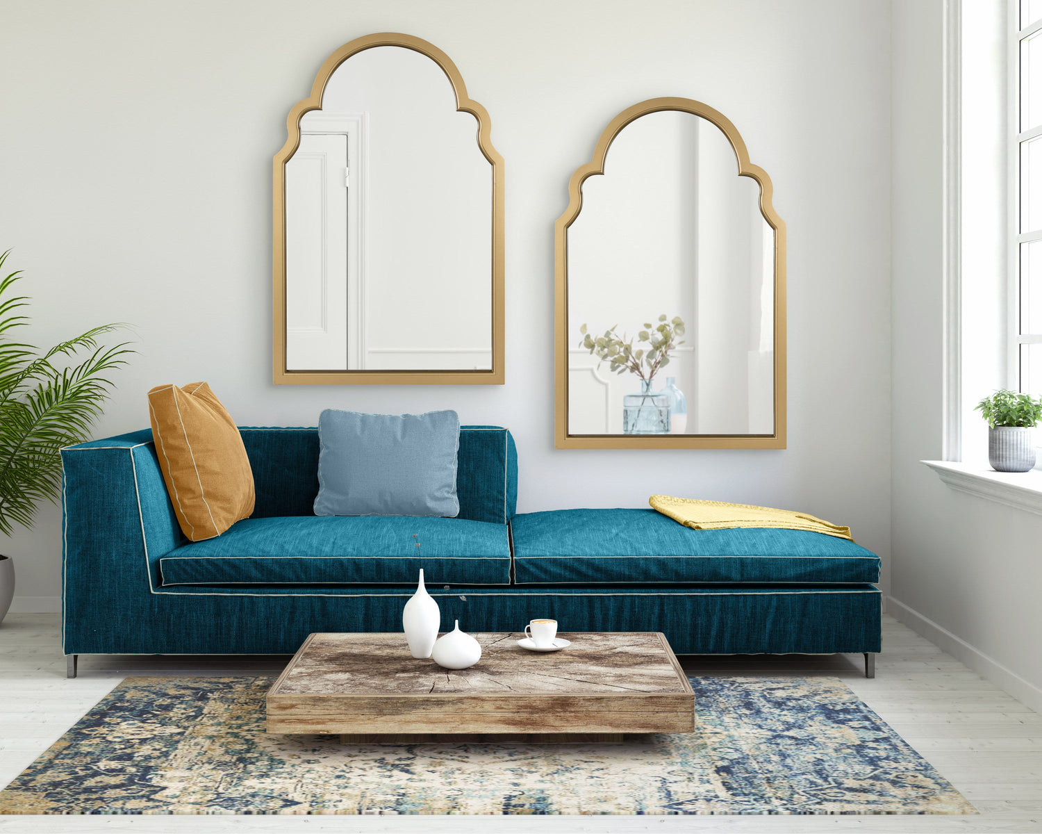 Hogan Arch Framed Mirror