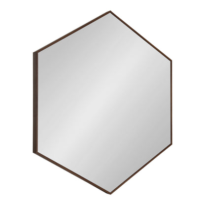 Rhodes Framed Hexagon Wall Mirror