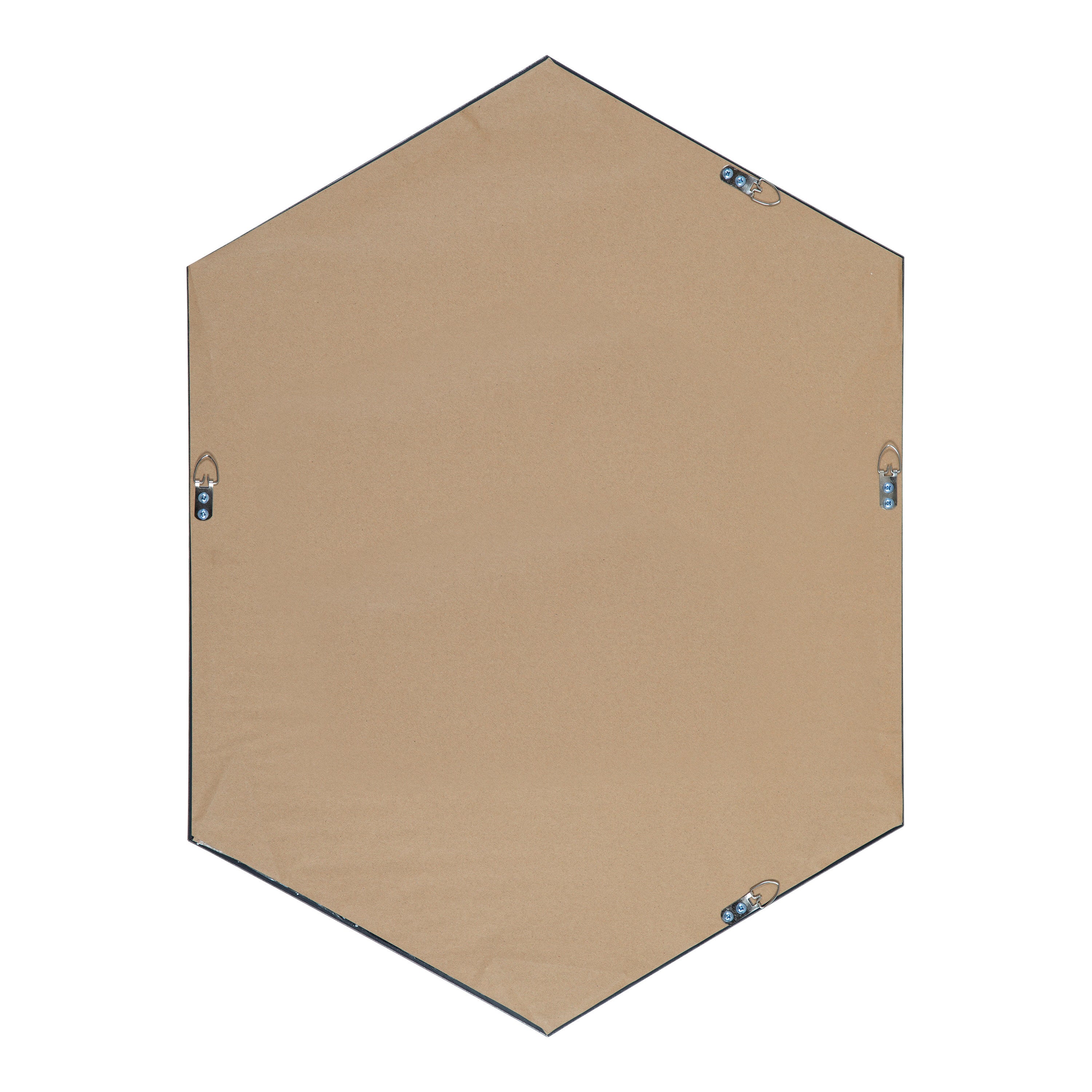 Rhodes Framed Hexagon Wall Mirror