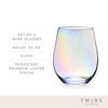 Luster Stemless Wine Glass Set