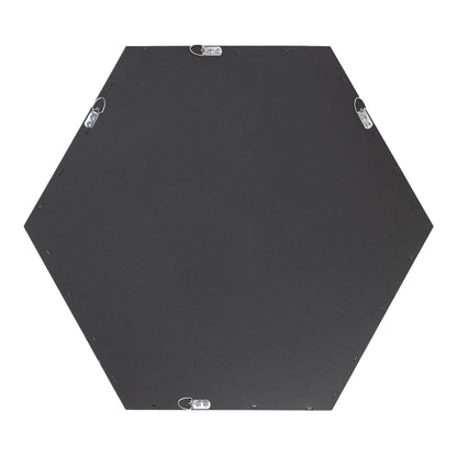 Rhodes Framed Hexagon Wall Mirror