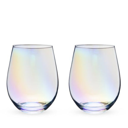 Luster Stemless Wine Glass Set