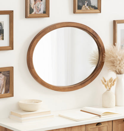Hogan Oval Framed Mirror