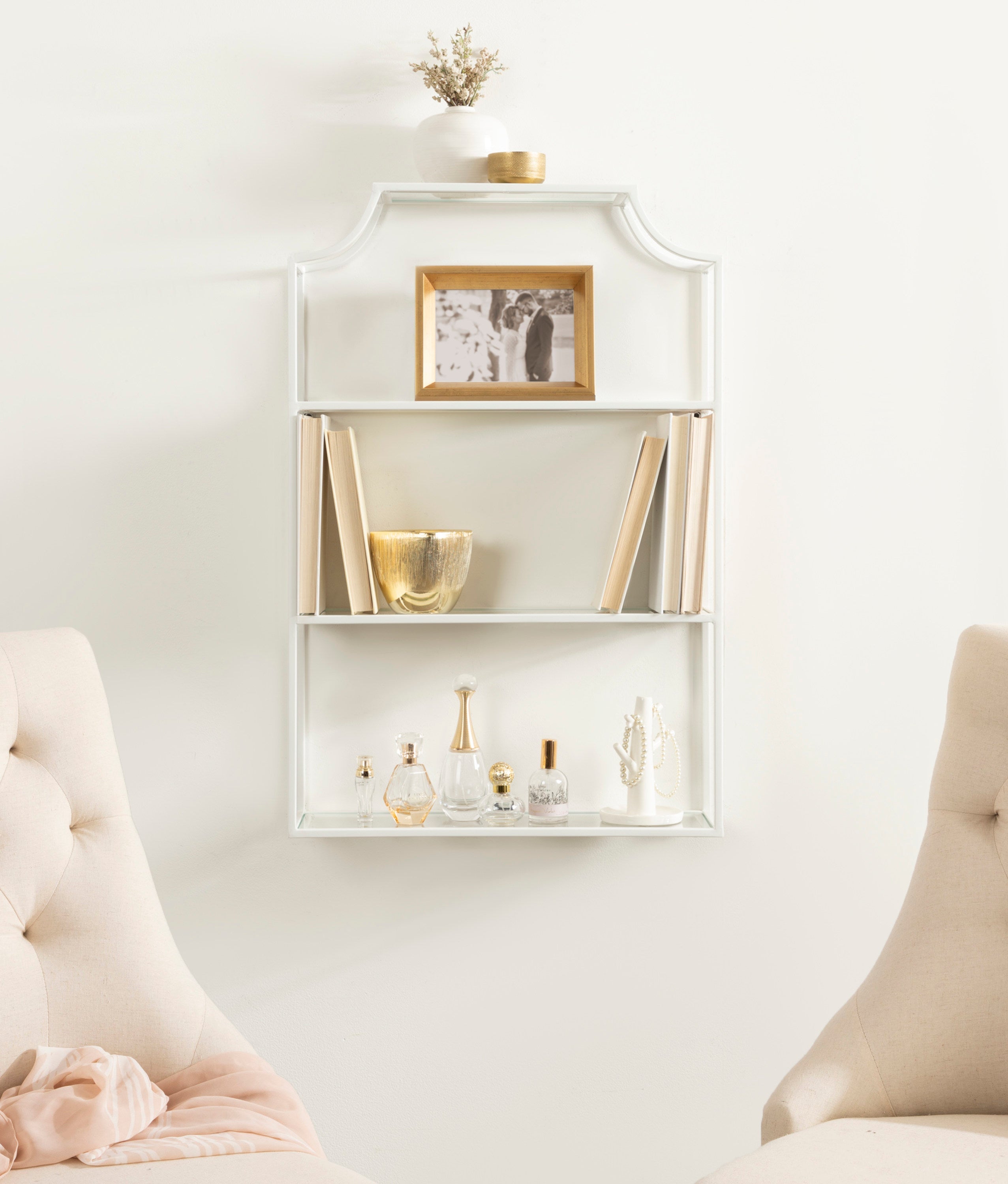 Ciel Tiered Wall Shelf