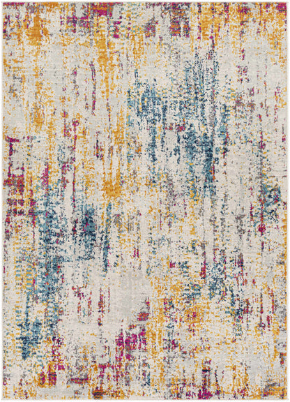 Zellwood Colorful Stripes Area Carpet - Clearance
