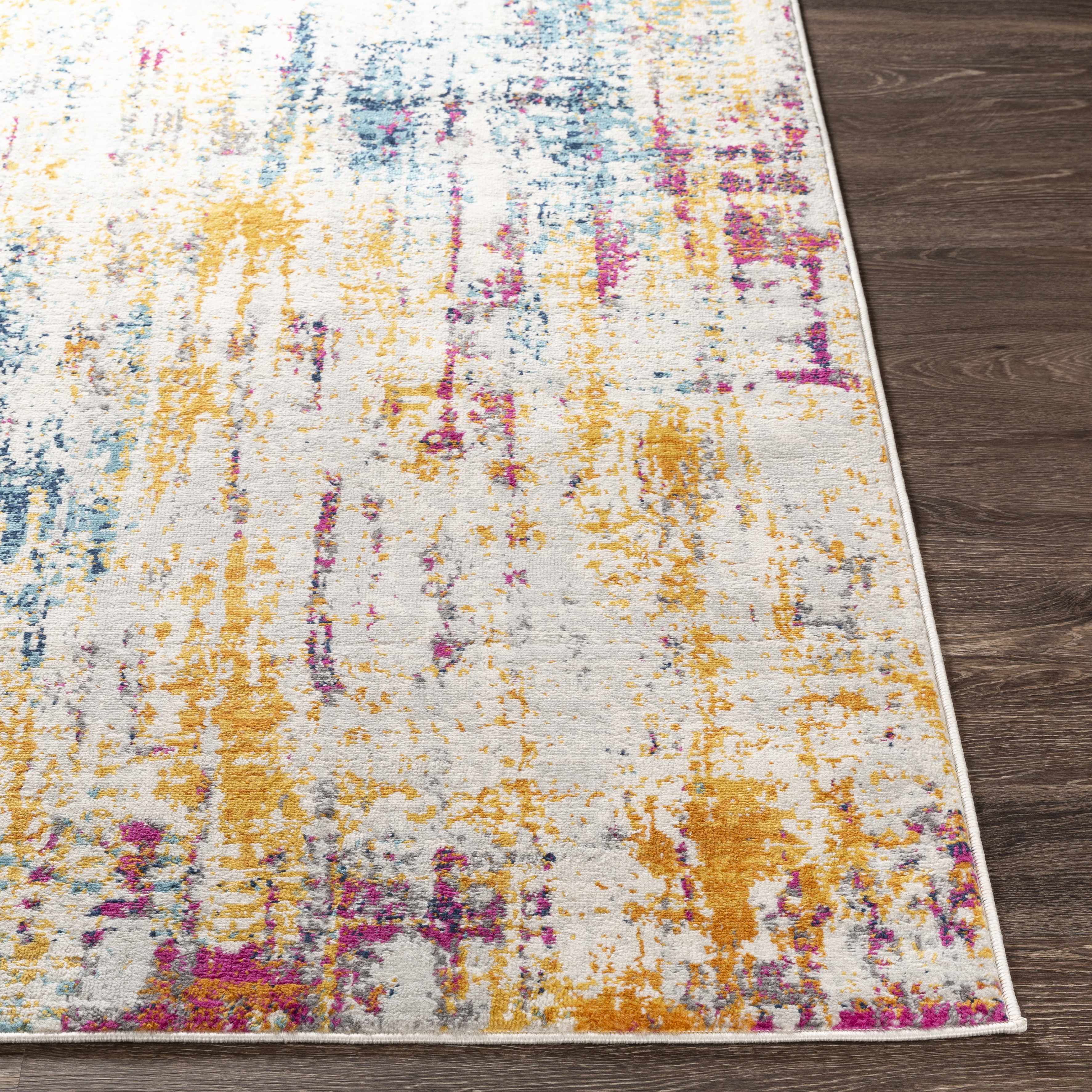 Zellwood Colorful Stripes Area Carpet - Clearance