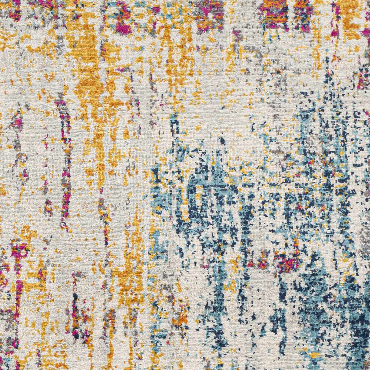 Zellwood Colorful Stripes Area Carpet - Clearance