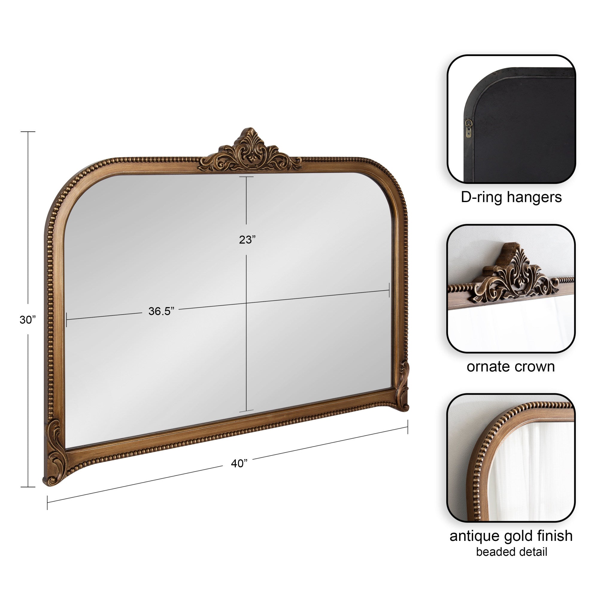 Hubanks Arched Wall Mirror