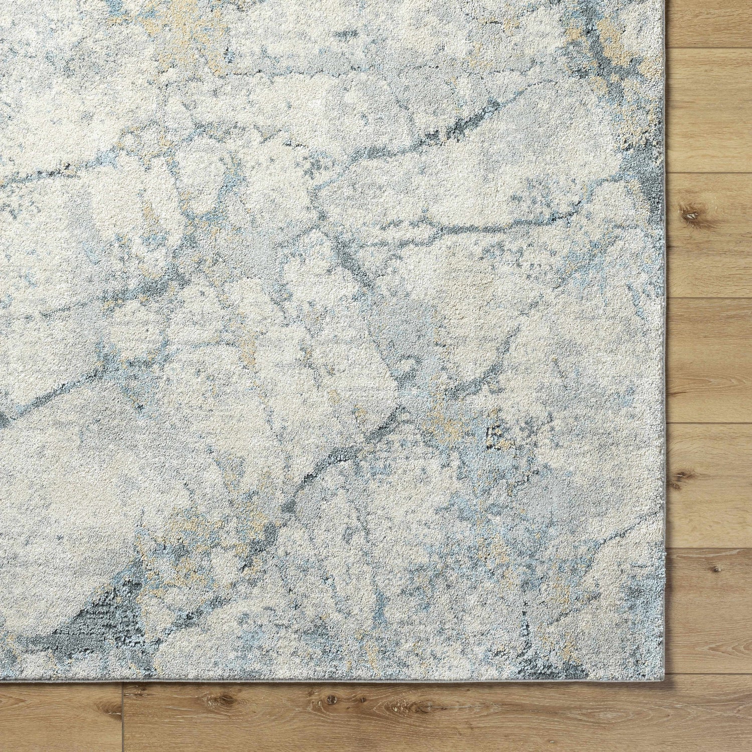 Urowo Light Gray Thick Luxe Rug