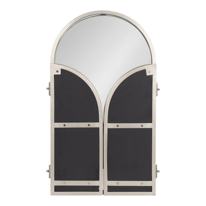 Amoli Tri-Fold Arch Metal Mirror